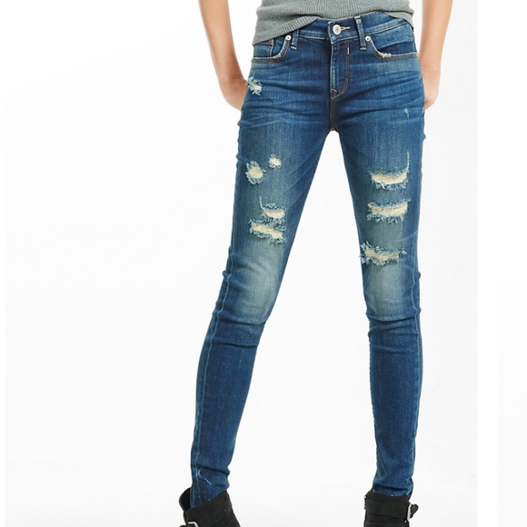 Express Denim - New with tags Express mid rise stretch legging